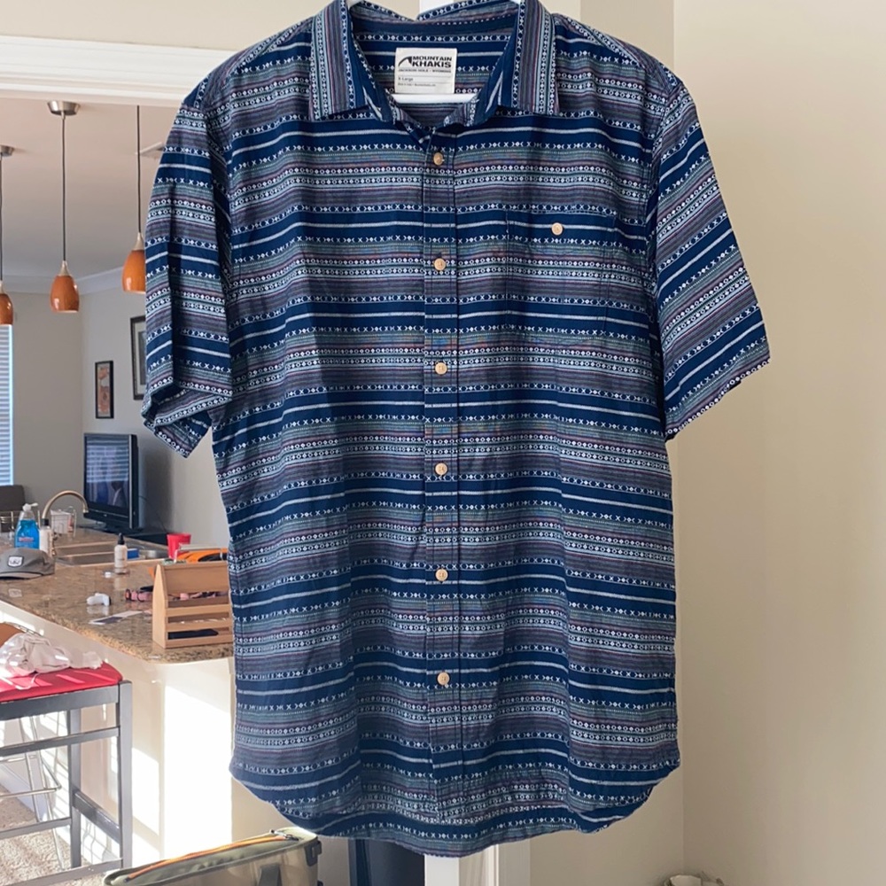 Mountain Khaki Horizon Short Sleeve